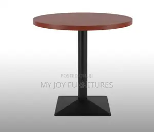 Brown Round Bar Table
