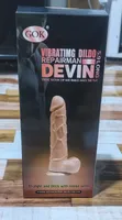 Realistic Silicone Vibrator - GOK Brand - 2