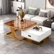 Lavish Crossed Leg Table - 2