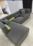 L-Shaped 3-in-1 Couch - Royal Comfort - 1