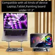 360° Rotatable Carbon Steel Laptop Stand - 4
