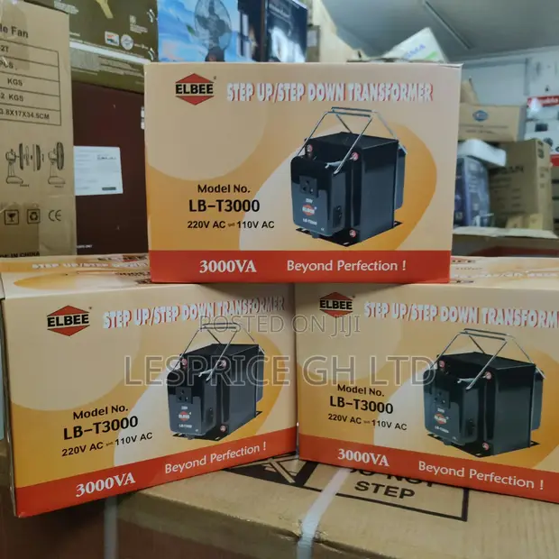 Elbee 3kW Step Up & Down Transformer - Founders Day Promo - 1