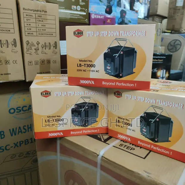 Elbee 3000W Step Up & Down Transformer - 1