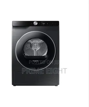 Samsung 9kg Heat Pump Tumble Dryer (DV90CGC2A0ABNQ) - Black