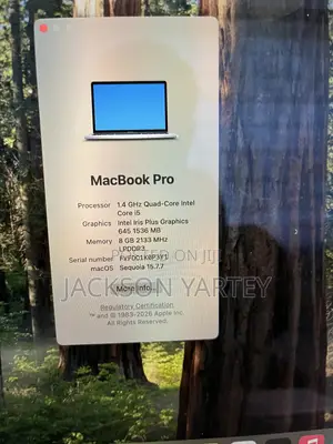 Apple MacBook Pro 2020 8GB Intel Core i5 256GB