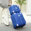 2-in-1 Trolley Luggage Travel Bag Set - Blue - 1