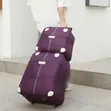 2-in-1 Trolley Luggage Travel Bag Set - Purple - 1