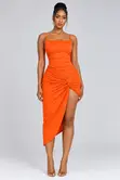Shein Orange Cotton Dresses - 3