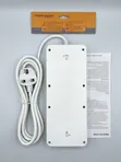 Compact Extension Board with 6 Universal Sockets & 4 USB Ports - 3