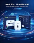 Wireless 5G+ LTE Mobile Wi-Fi Router - 3000mAh Battery - 5