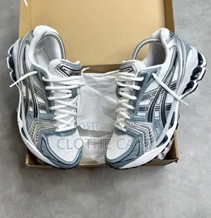 Asics Gel-Kayano 14 Sneakers - White/Fjord Grey