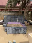VIG Furniture Design Double Bed with 2 Drawers - 1