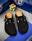 Birkenstock Boston Suede Slippers - 1