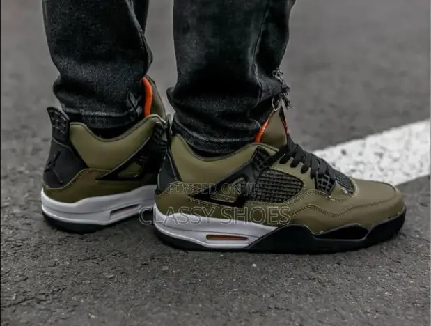 Air Jordan 4 'Army' Sneakers - 1