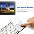 Smart Foldable Bluetooth Keyboard with Touchpad - 3