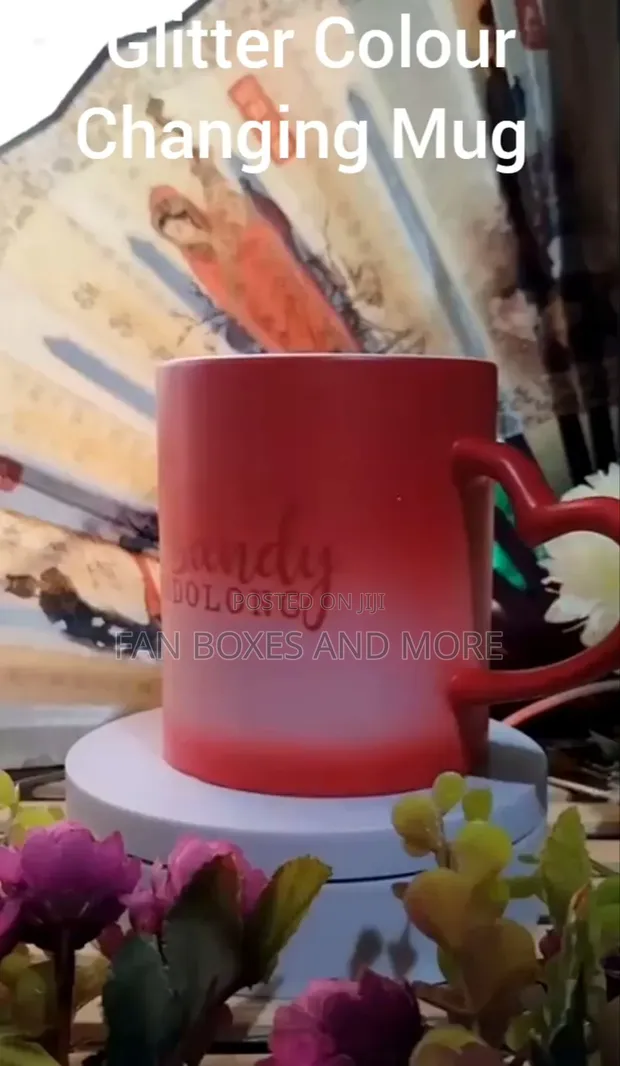 Glitter Colour-Changing Mugs | Personalized - 1