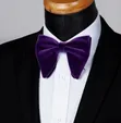 Classy Velvet Bow Tie - 3
