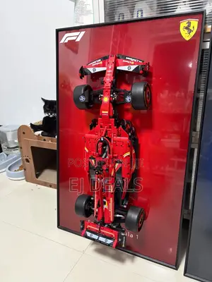 LEGO Technic Ferrari SF-24 with Wall Mount Frame