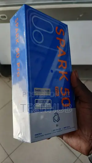 New Tecno Spark 50 Pro 256GB Gray
