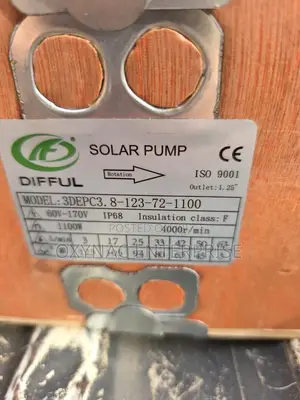 1.5 HP DC Solar Water Pump