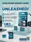 High Performance 4GB Micro SD Memory Card - 4