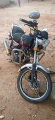Haojin HJ150-11A 2024 Red Motorcycle - 3