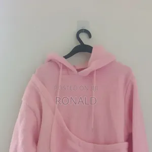 Kangaroo Style Pet Hoodie - Pink, Size L