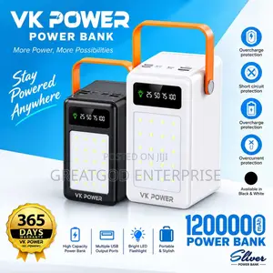 VK Power Slice 120,000mAh Power Bank