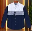 Ralph Lauren Men's Color Block Long Sleeve Shirt - 3