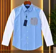 Ralph Lauren Men's Color Block Long Sleeve Shirt - 5