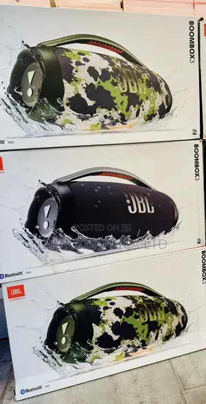 JBL Boombox 3 Portable Bluetooth Speaker