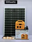 500W Portable Power Station with 100W Solar Panel - 1