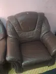 Used Three-in-One Chair and Single Sofa - 1