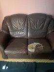Used Three-in-One Chair and Single Sofa - 2
