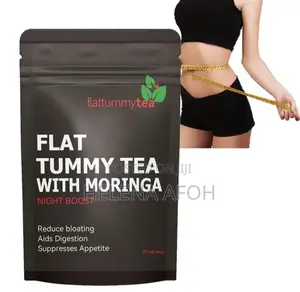 Flat Slim Tea Tummy Moringa Detox Weight Loss - 28 Tea Bags