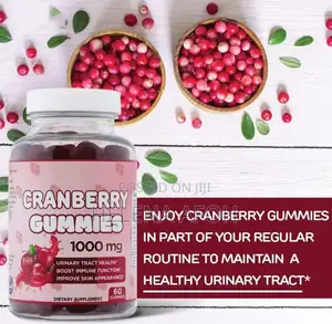 Natural Life Cranberry Gummies - 60 Count