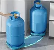 Portable Gas Cylinder Cart with Round Handle - 2