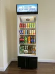 388L Cooling & Frost Free Single Glass Door Display Fridge - 4