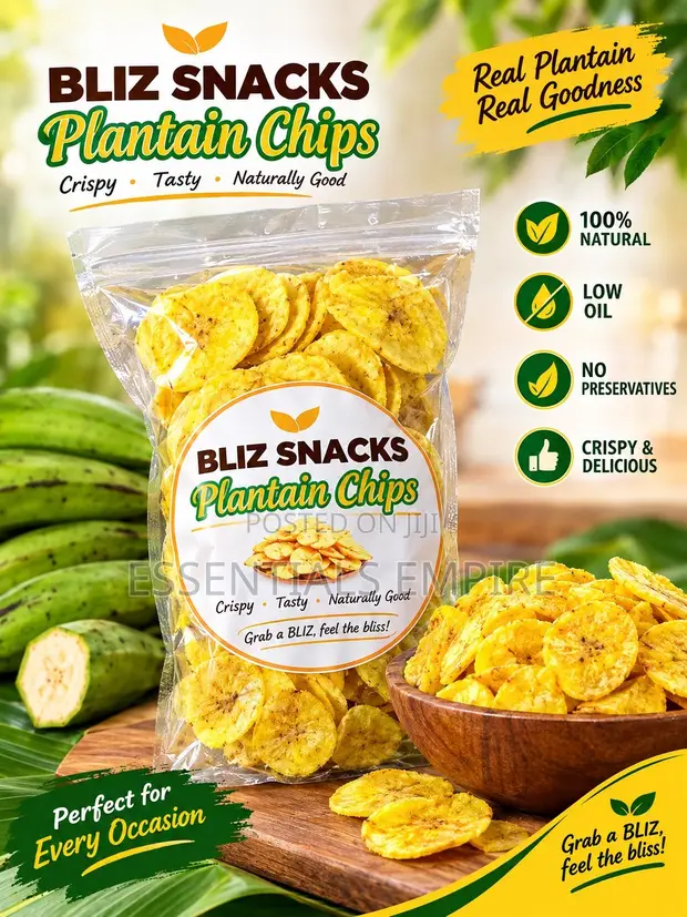 Plantain Chips Mini Pouch - 1