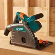 Heavy Duty Plunge Cut Track Saw 1400W 168mm - 3