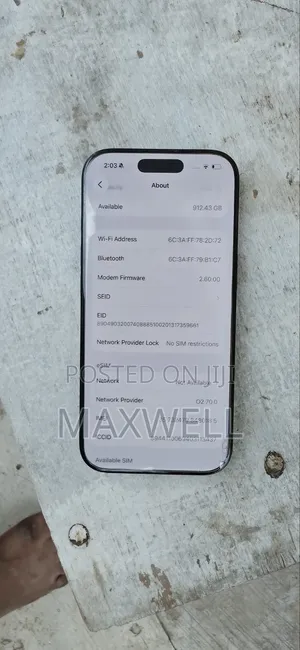 Apple iPhone 16 Pro 1 TB Graphite