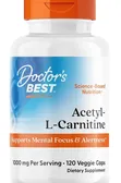 Doctor's Best Acetyl-L-Carnitine 1000mg, 120 Veggie Caps - 4