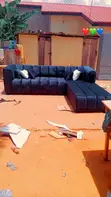 Wood-Mode L-Shape Sofa - Brand New - 2