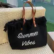 Summer Vibe Tote Bag - Pink - 1