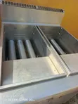 Commercial Double Deep Fryer - Stainless Steel - 3