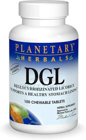 Deglycyrrhizinated Licorice (DGL) Gut Health Supplement, 380mg, 100 Chewables