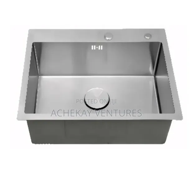 Brand New Stainless Steel Kitchen Sink (80cm x 75cm) - 1