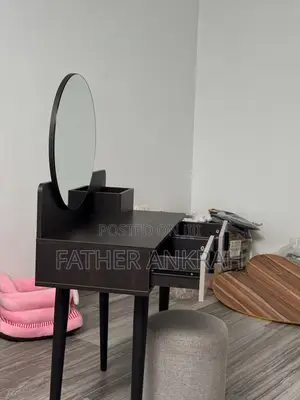 Orca Deco Dressing Table with Seat