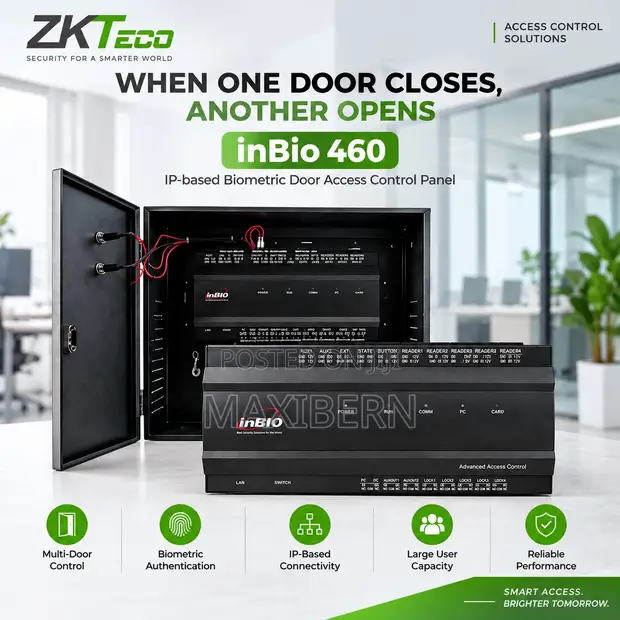 ZKTeco inBio460 4-Door Biometric Access Controller - 1