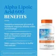 Doctor's Best Alpha-Lipoic Acid 600mg, Nerve Support, 60 Veggie Capsules - 2